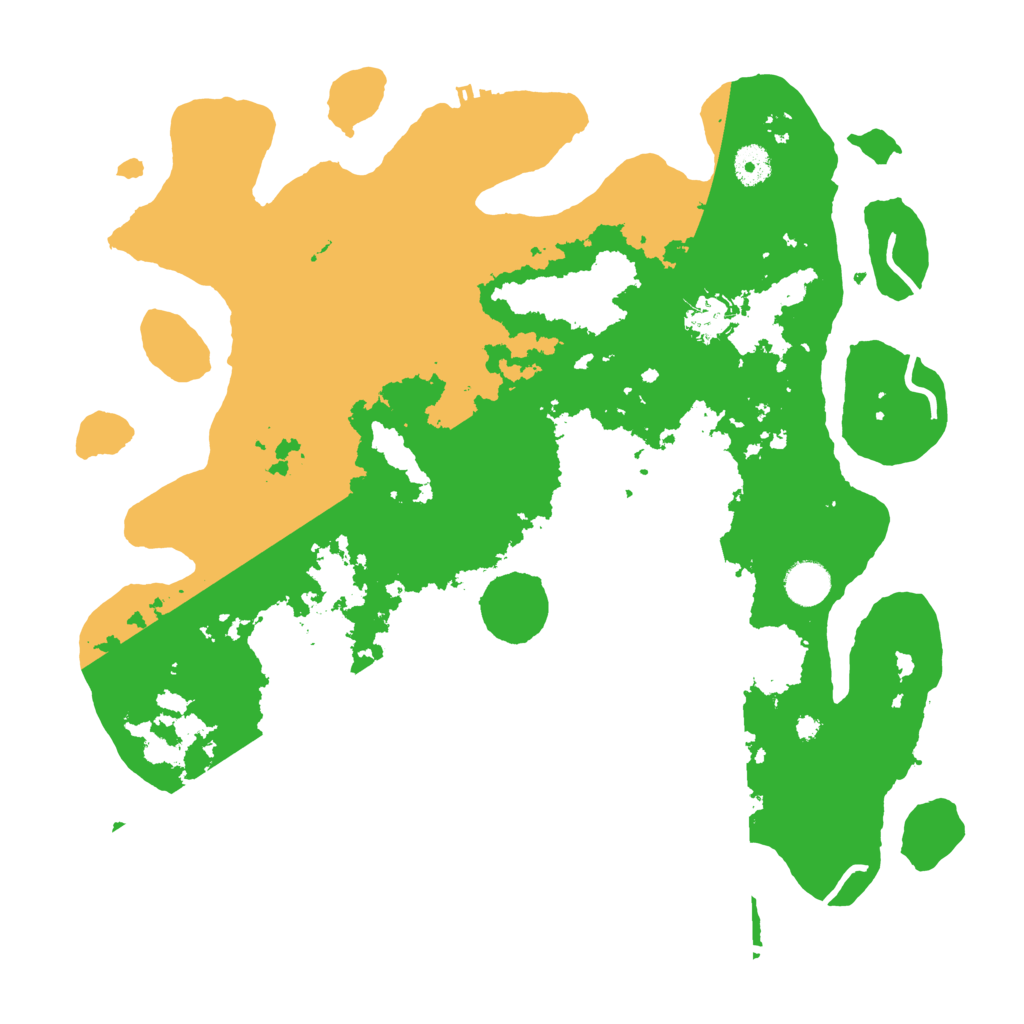 Biome Rust Map: Procedural Map, Size: 4000, Seed: 1254830837