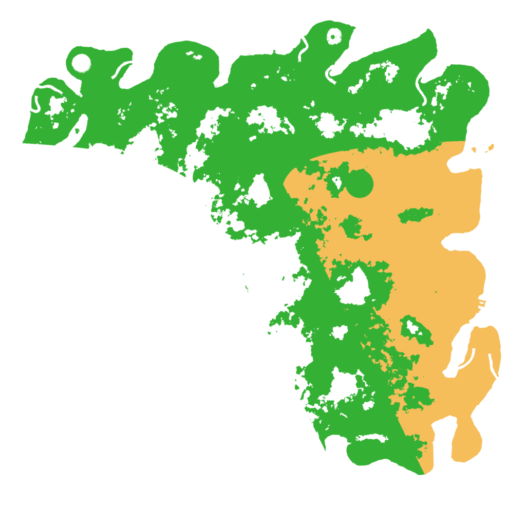 Biome Rust Map: Procedural Map, Size: 5000, Seed: 1982677115