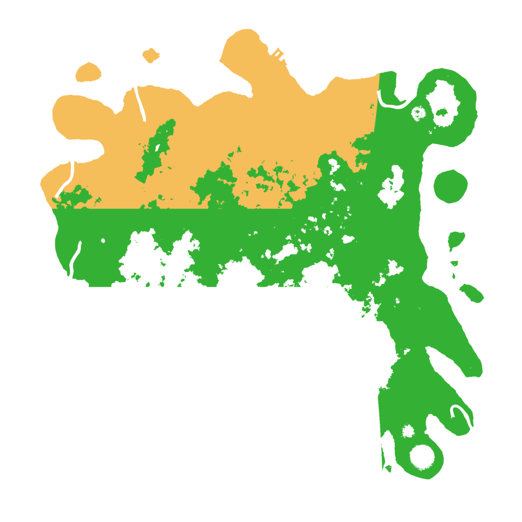 Biome Rust Map: Procedural Map, Size: 3800, Seed: 2135489871