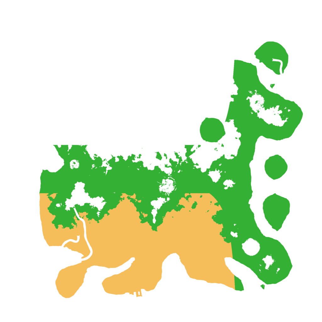 Biome Rust Map: Procedural Map, Size: 3500, Seed: 2143787835