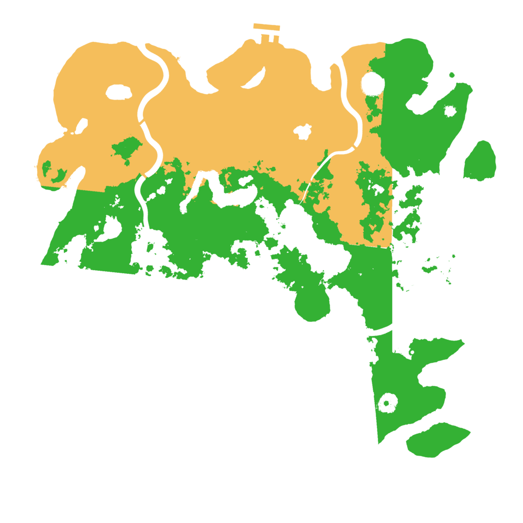 Biome Rust Map: Procedural Map, Size: 4000, Seed: 489820499
