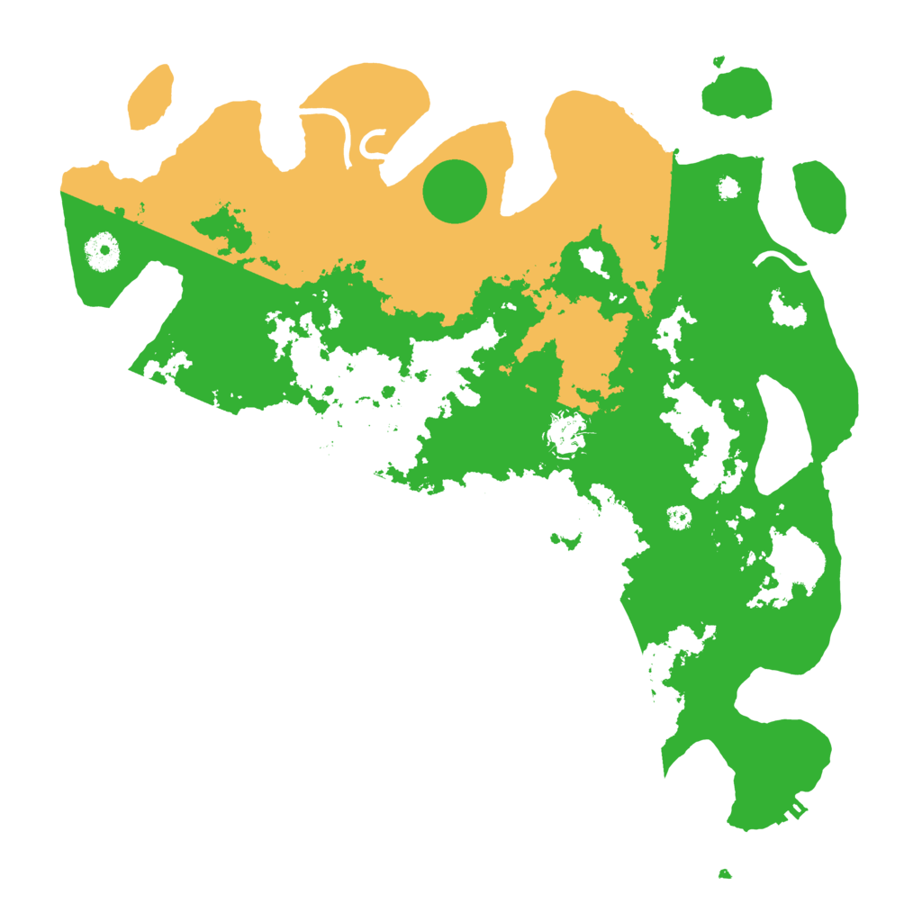 Biome Rust Map: Procedural Map, Size: 3800, Seed: 2085022408