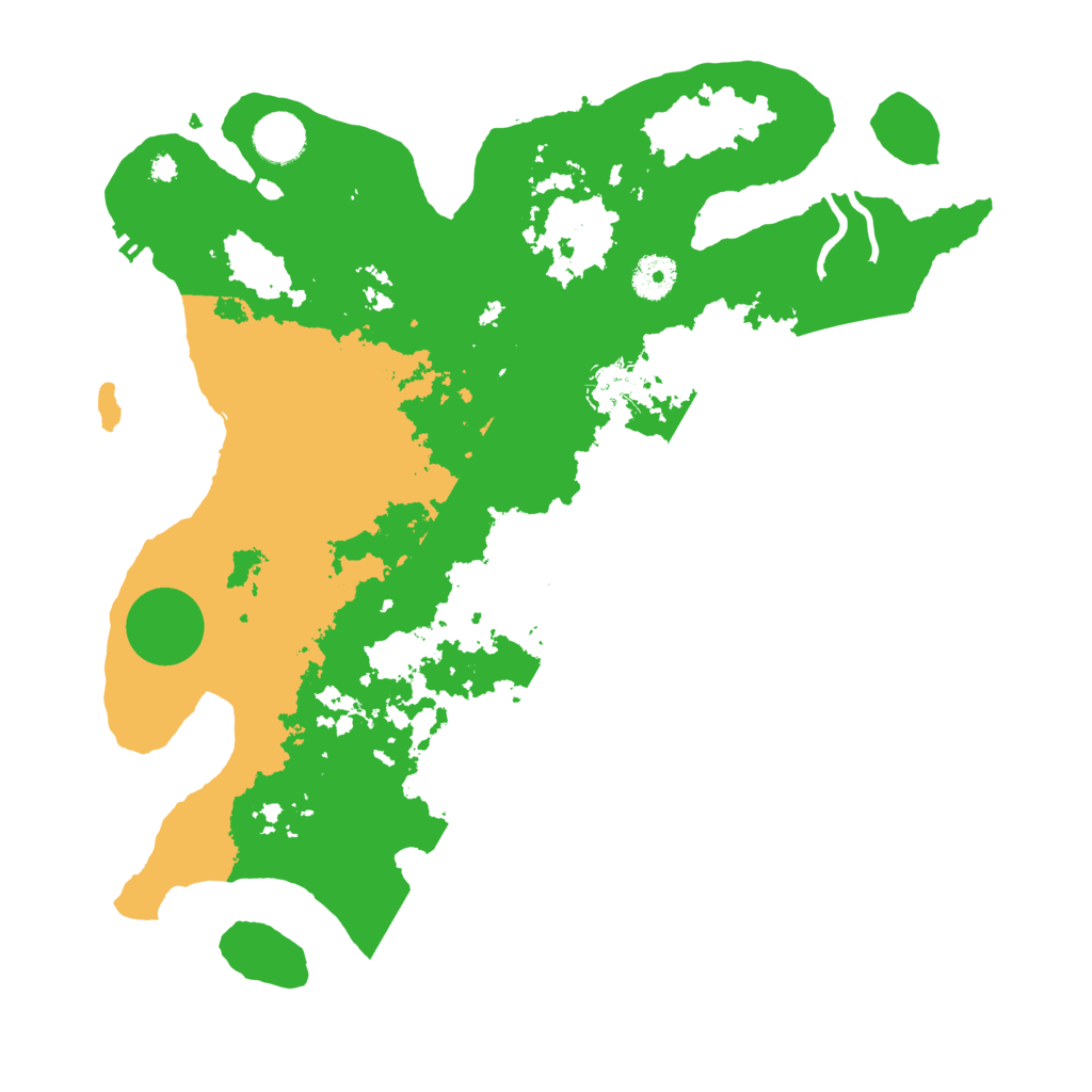 Biome Rust Map: Procedural Map, Size: 3700, Seed: 856401502