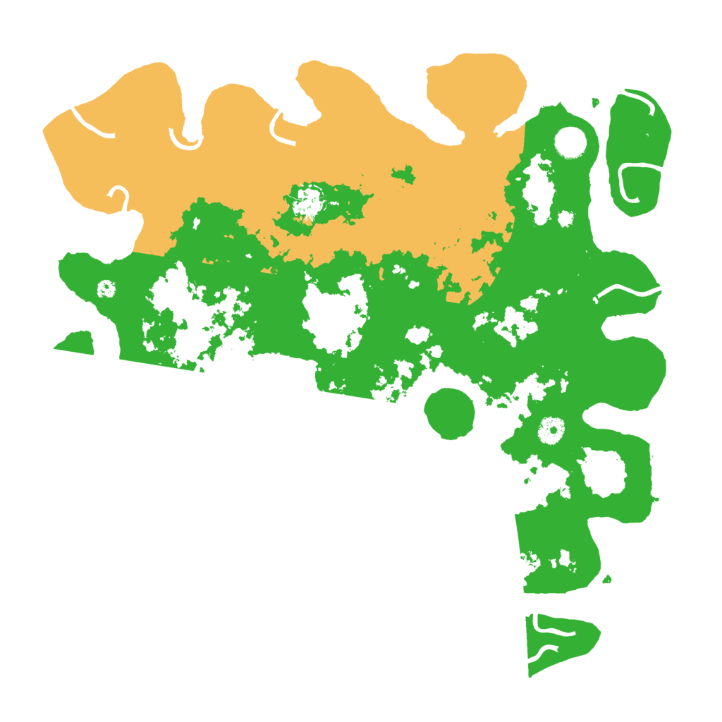 Biome Rust Map: Procedural Map, Size: 4000, Seed: 1968