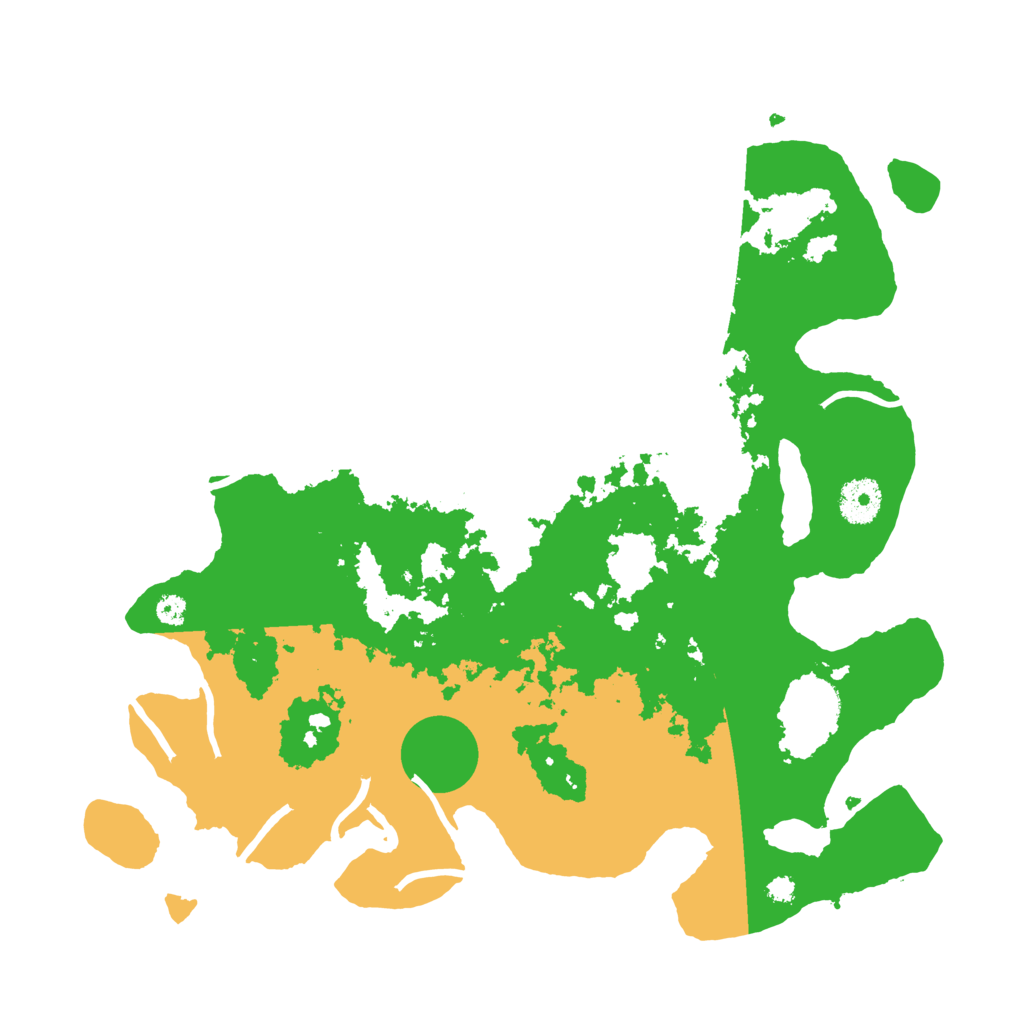 Biome Rust Map: Procedural Map, Size: 3500, Seed: 905786