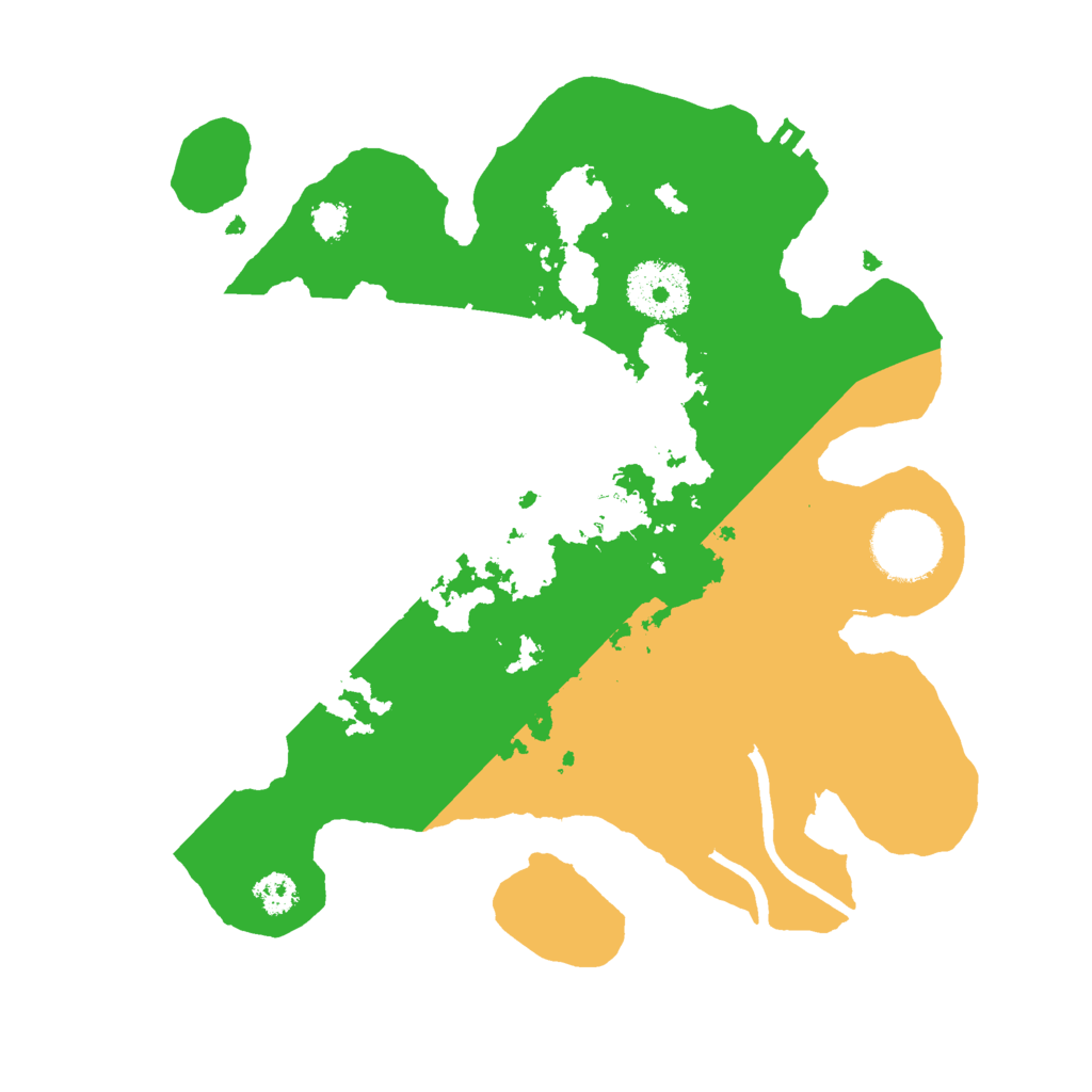 Biome Rust Map: Procedural Map, Size: 2700, Seed: 38001