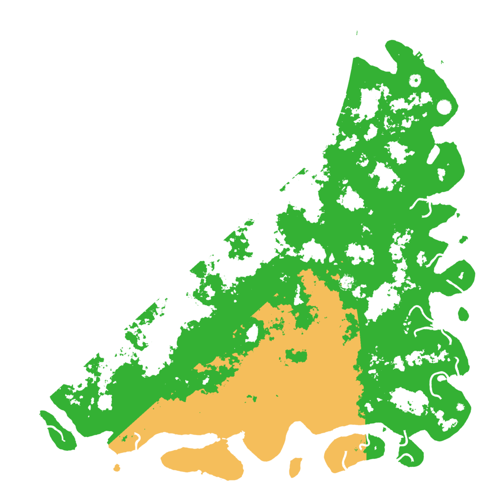 Biome Rust Map: Procedural Map, Size: 6000, Seed: 1927350