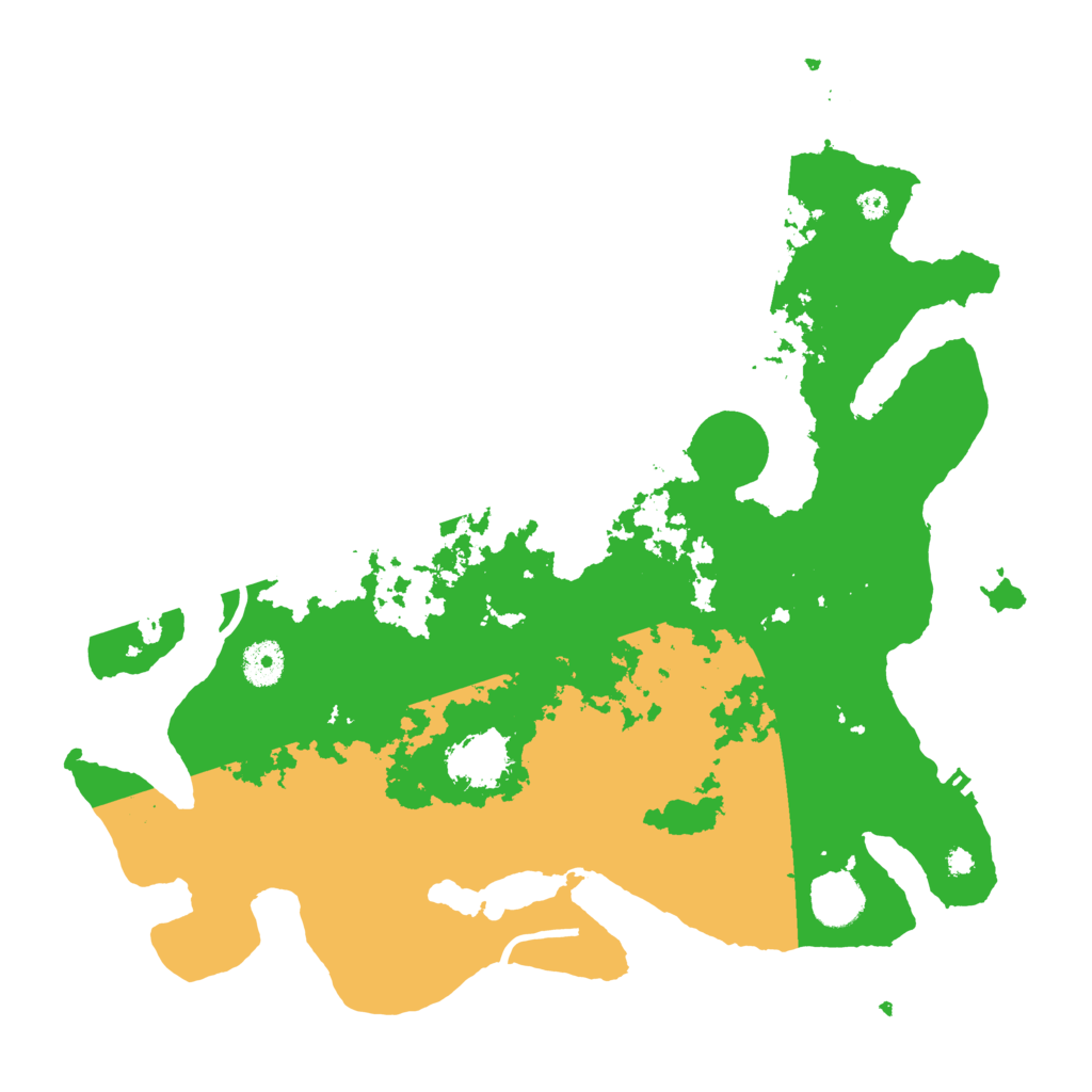 Biome Rust Map: Procedural Map, Size: 3750, Seed: 316
