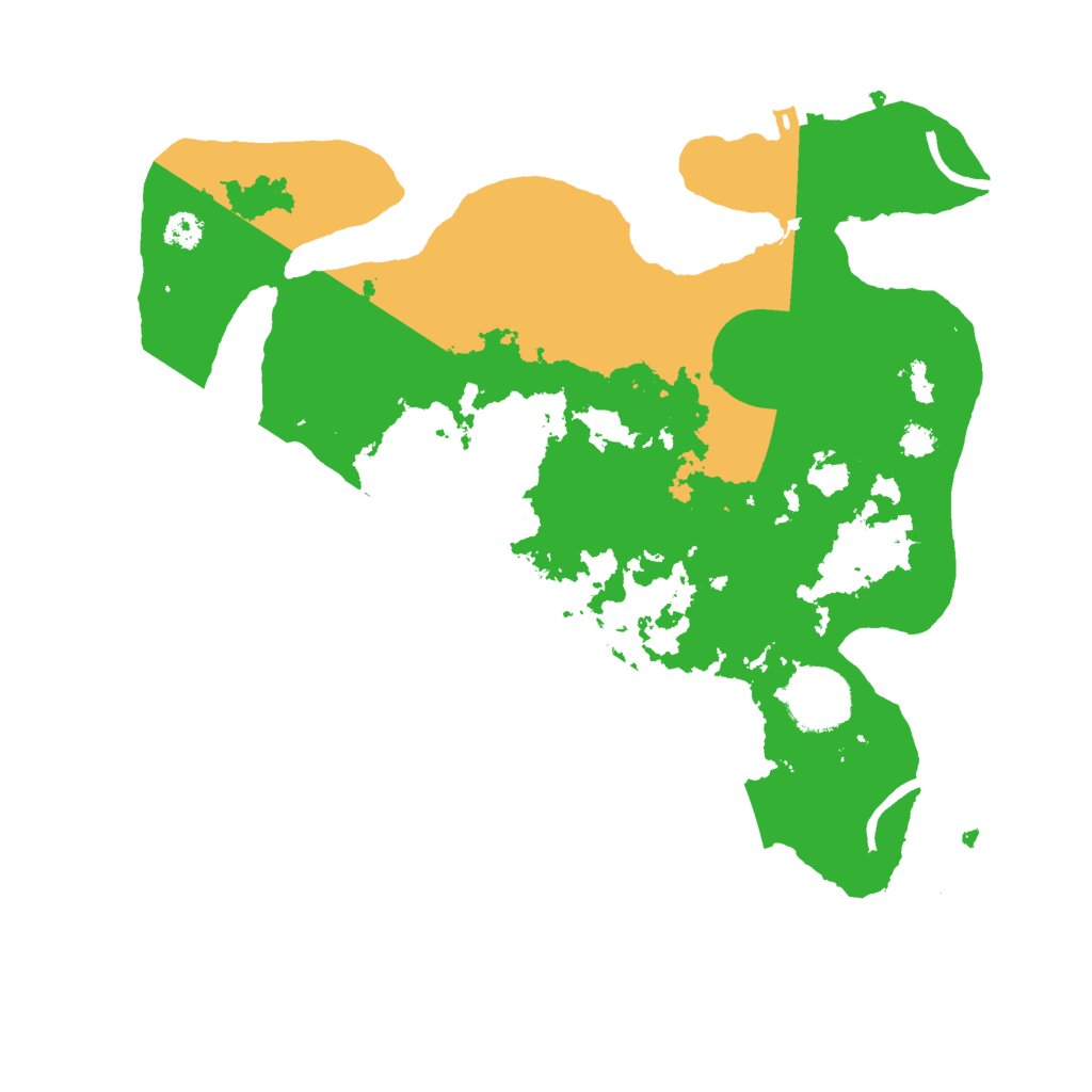 Biome Rust Map: Procedural Map, Size: 3000, Seed: 1629541579