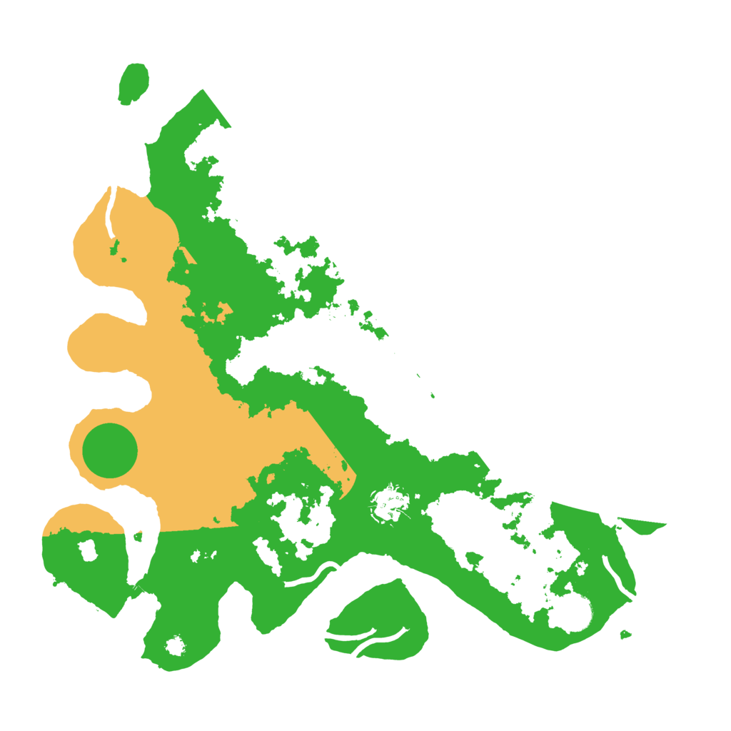 Biome Rust Map: Procedural Map, Size: 3500, Seed: 214748