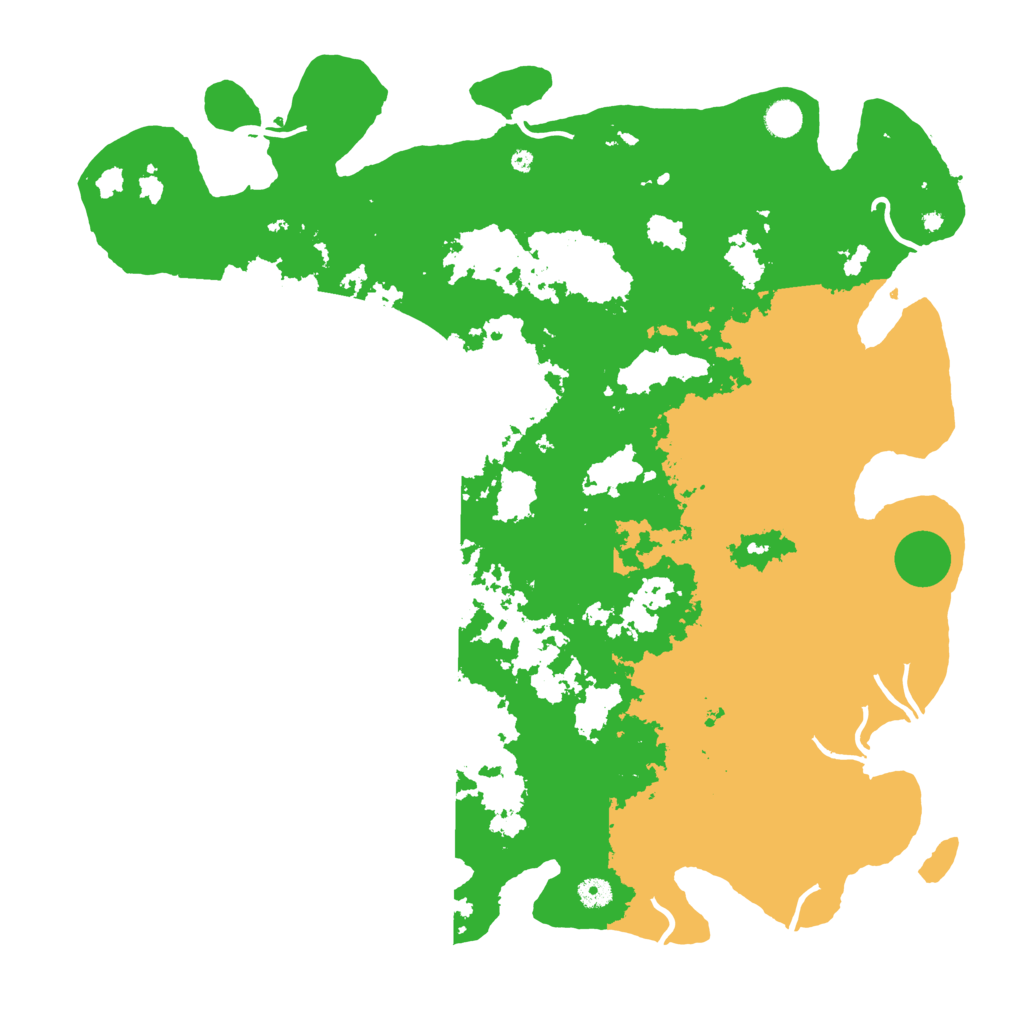 Biome Rust Map: Procedural Map, Size: 4800, Seed: 155200177