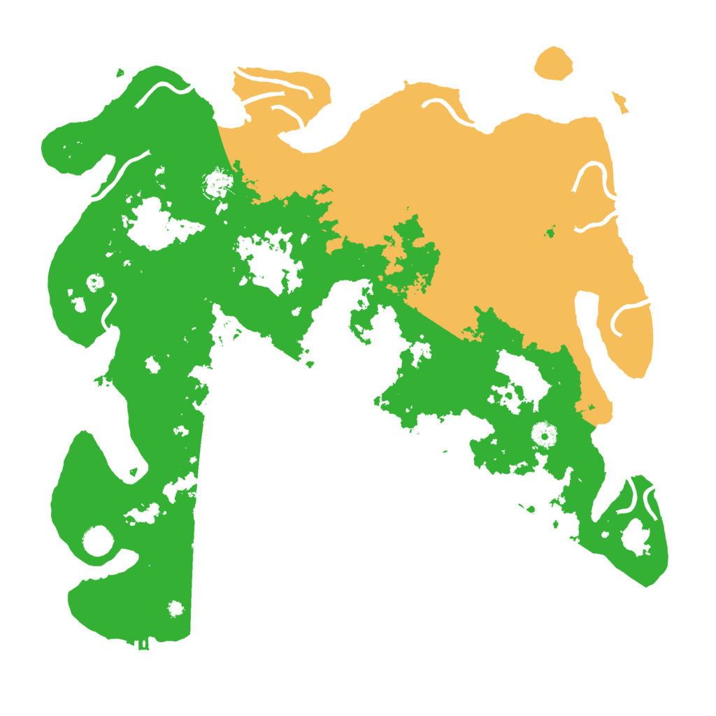 Biome Rust Map: Procedural Map, Size: 4250, Seed: 679352774