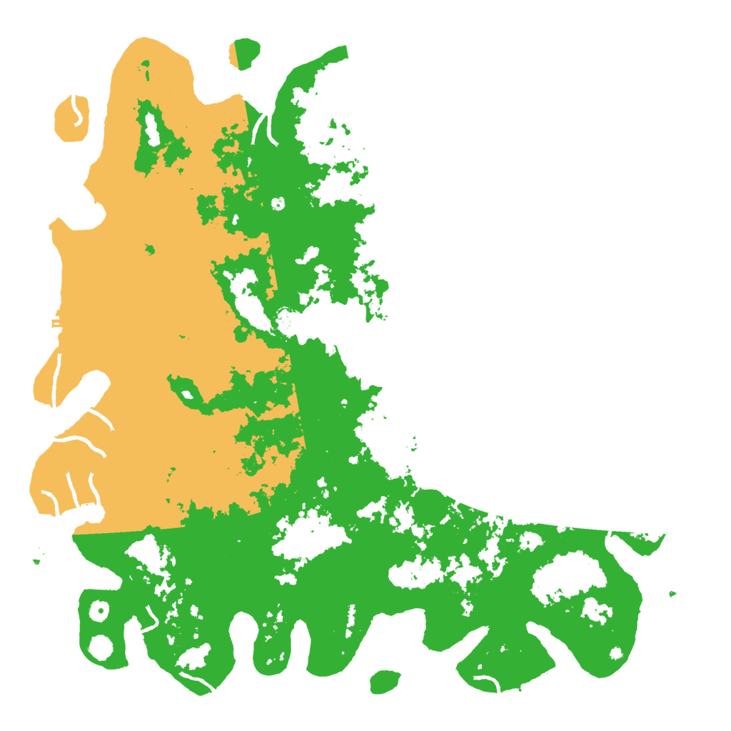 Biome Rust Map: Procedural Map, Size: 5500, Seed: 9126669