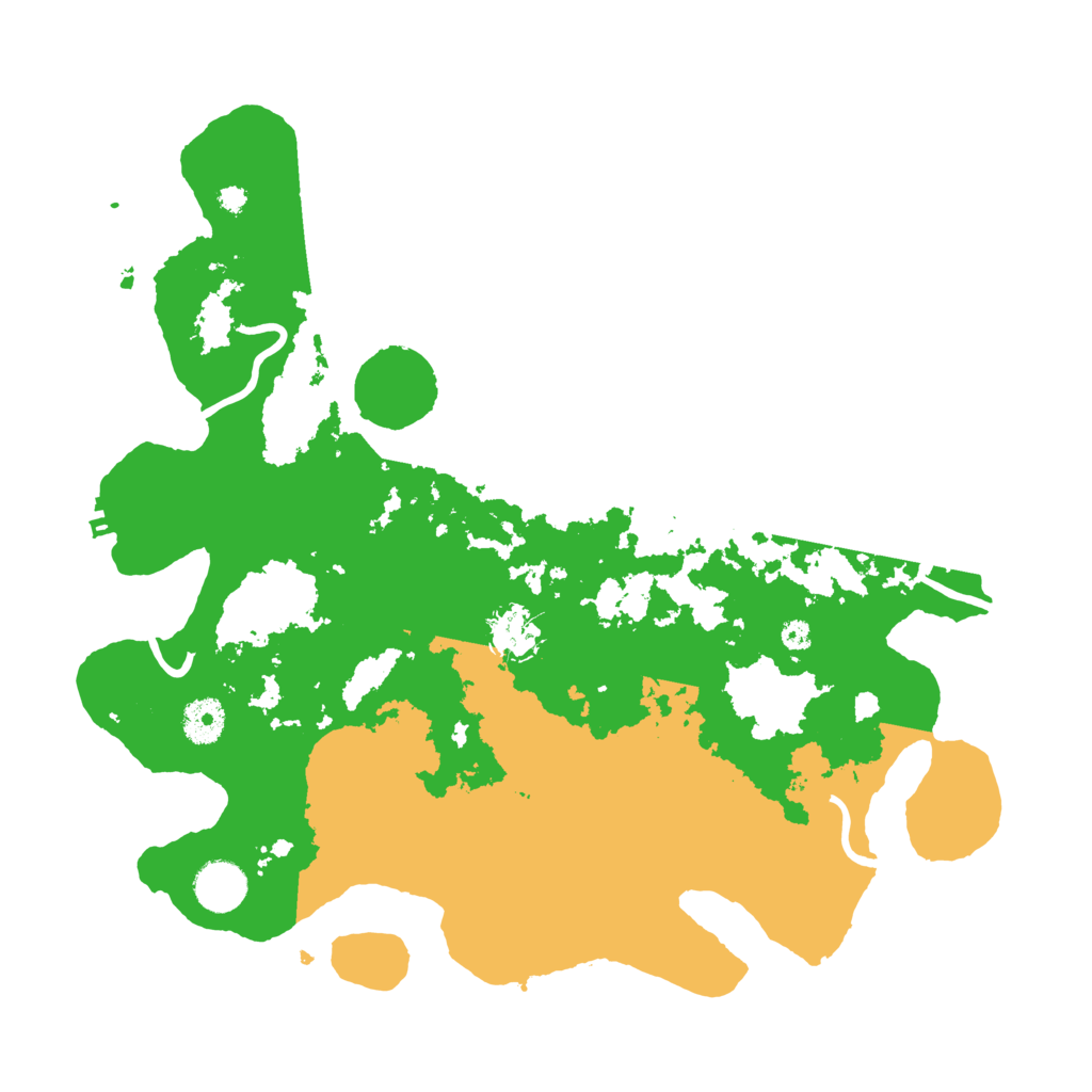 Biome Rust Map: Procedural Map, Size: 3700, Seed: 73754477