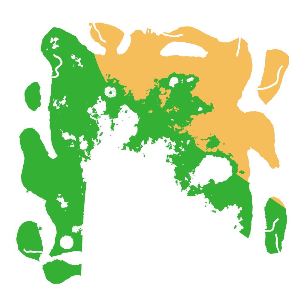 Biome Rust Map: Procedural Map, Size: 4000, Seed: 51051