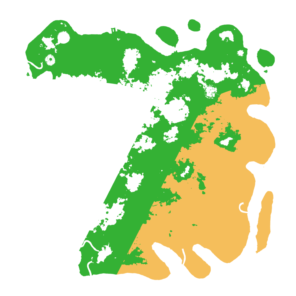Biome Rust Map: Procedural Map, Size: 4300, Seed: 24060504