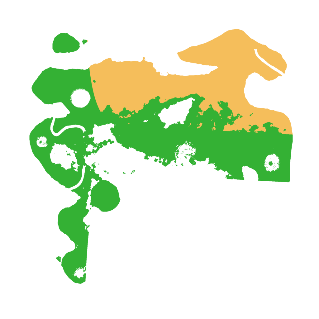 Biome Rust Map: Procedural Map, Size: 3000, Seed: 794379344