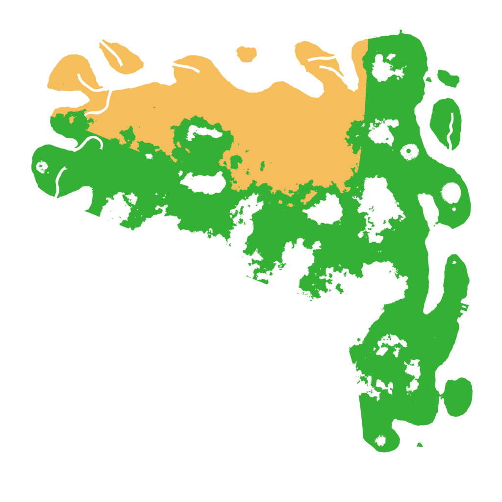 Biome Rust Map: Procedural Map, Size: 4500, Seed: 20221012