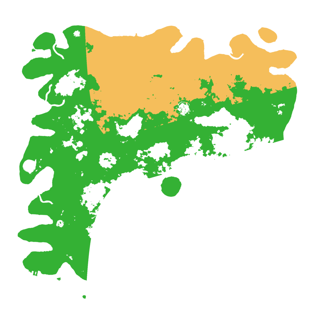Biome Rust Map: Procedural Map, Size: 4500, Seed: 794065976