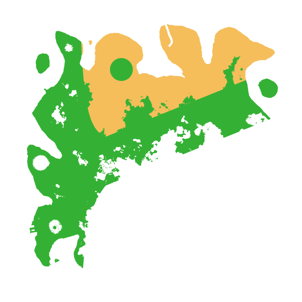 Biome Rust Map: Procedural Map, Size: 3500, Seed: 1568753921