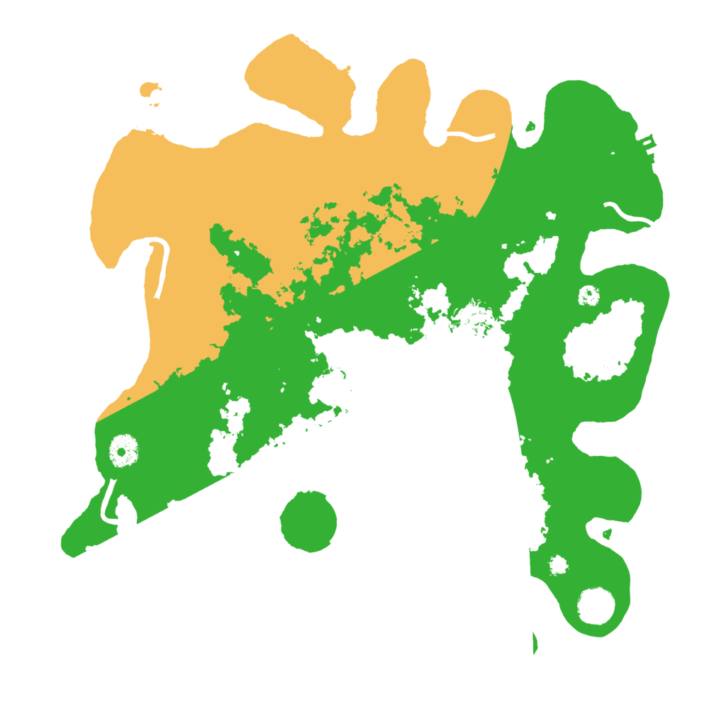 Biome Rust Map: Procedural Map, Size: 3500, Seed: 824947782