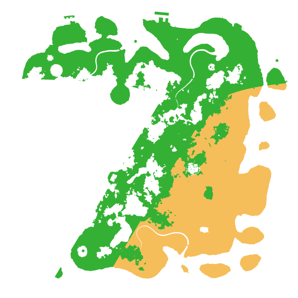 Biome Rust Map: Procedural Map, Size: 4250, Seed: 2046353333