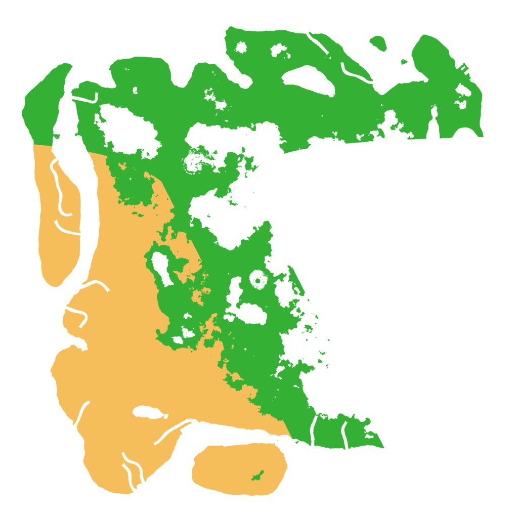 Biome Rust Map: Procedural Map, Size: 4250, Seed: 61437