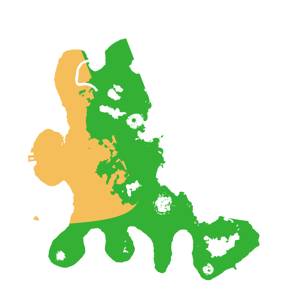 Biome Rust Map: Procedural Map, Size: 3000, Seed: 1530107461