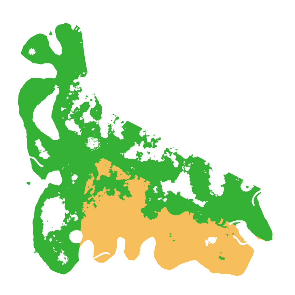 Biome Rust Map: Procedural Map, Size: 4000, Seed: 1049485662