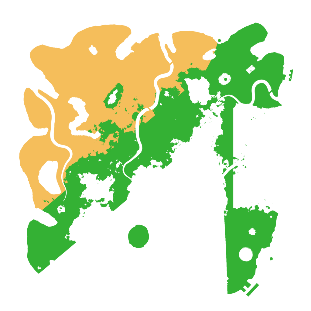 Biome Rust Map: Procedural Map, Size: 4000, Seed: 123414