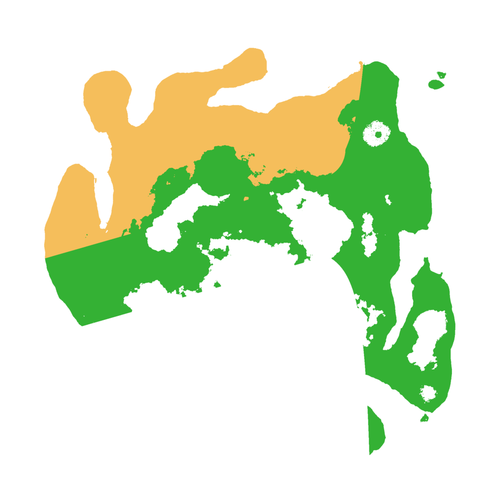 Biome Rust Map: Procedural Map, Size: 3000, Seed: 1177923932