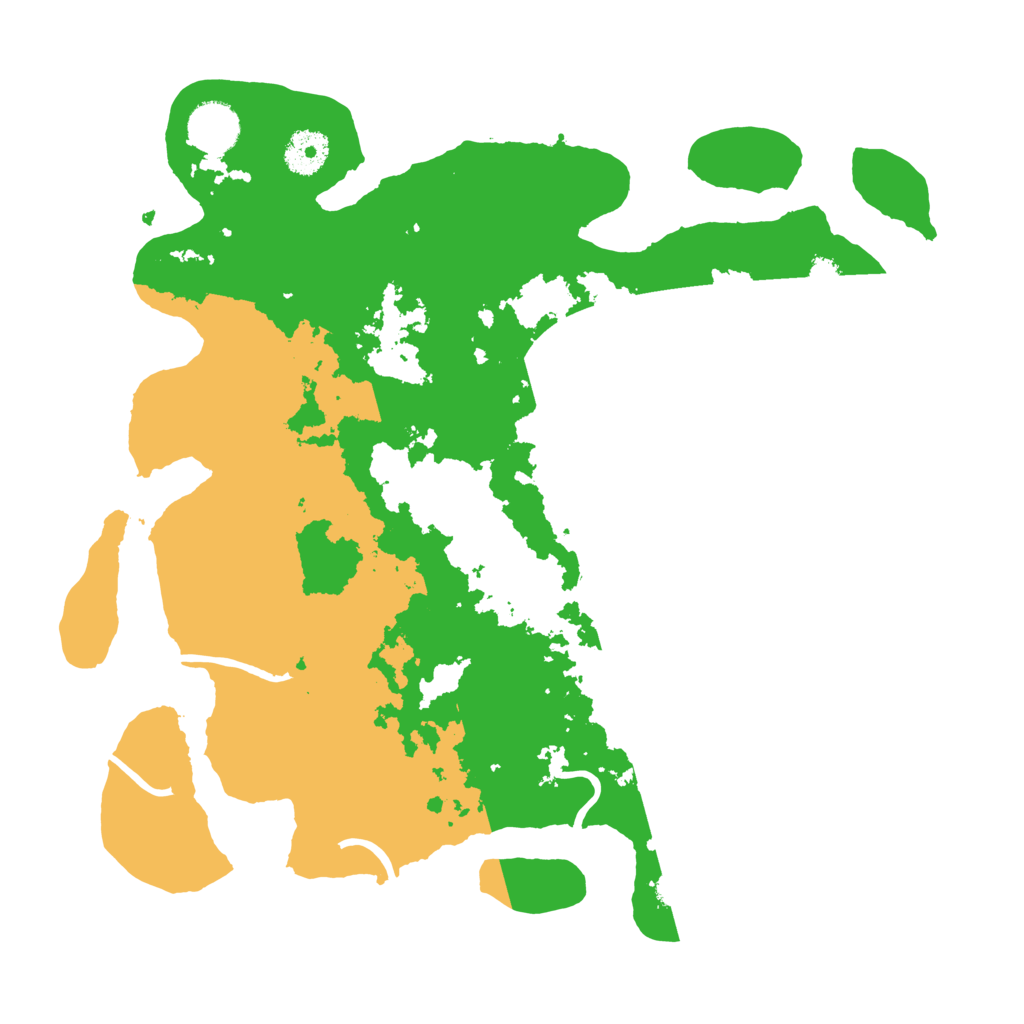 Biome Rust Map: Procedural Map, Size: 3500, Seed: 83131473
