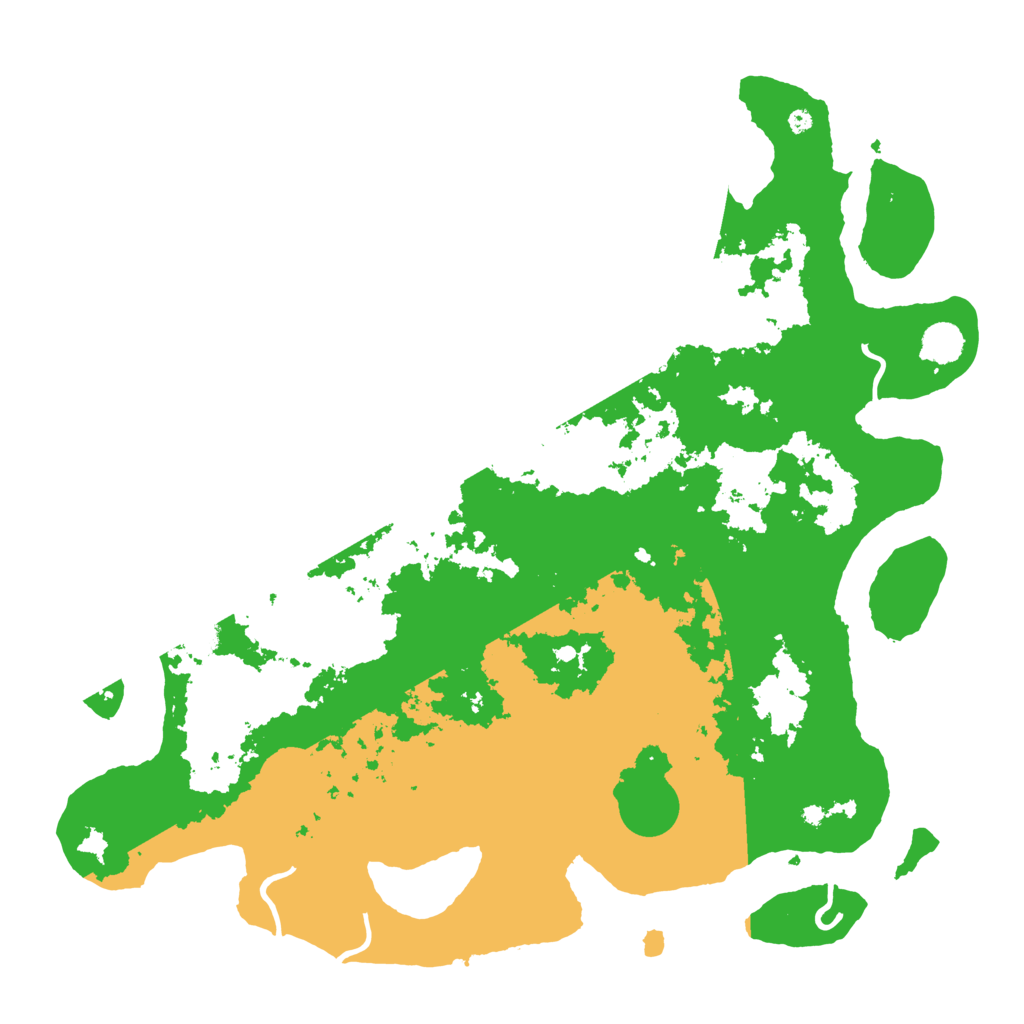 Biome Rust Map: Procedural Map, Size: 4500, Seed: 107974950