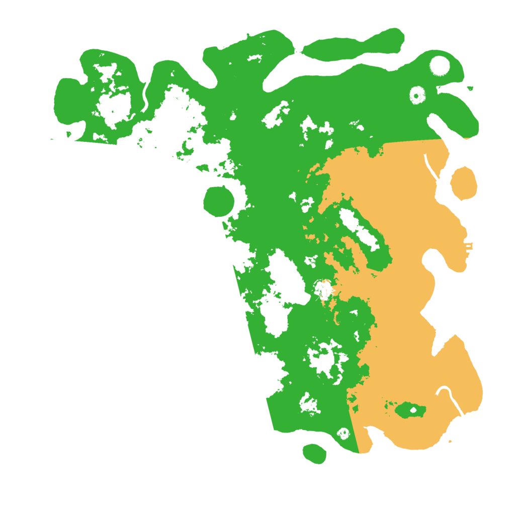 Biome Rust Map: Procedural Map, Size: 4550, Seed: 319167964