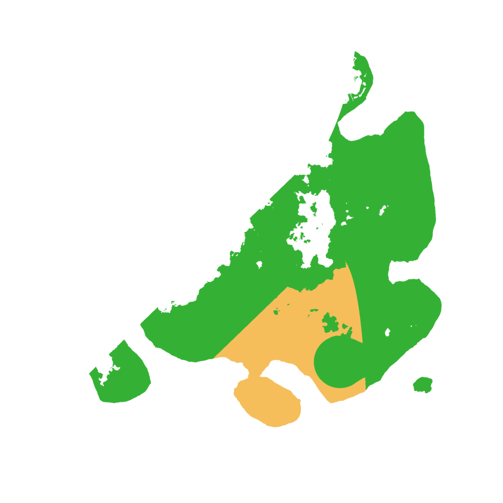 Biome Rust Map: Barren, Size: 2550, Seed: 940604581