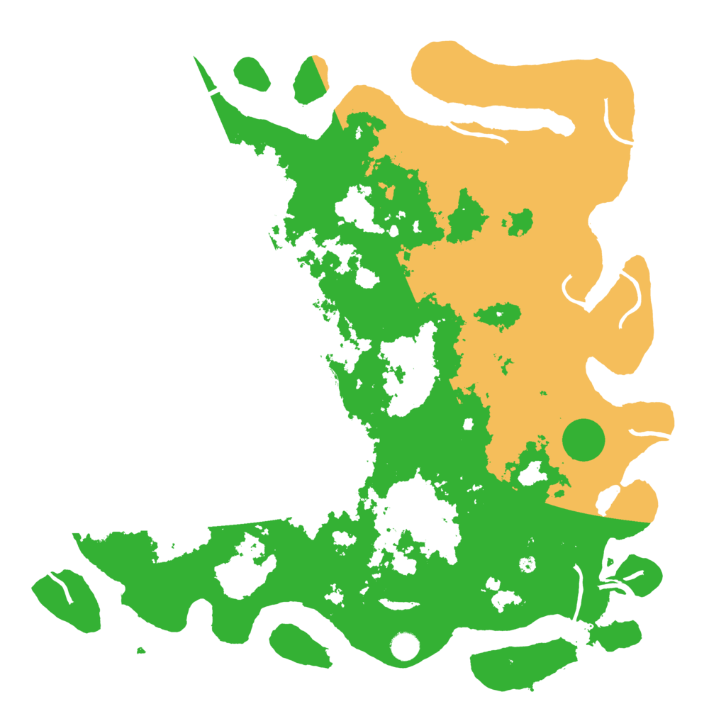 Biome Rust Map: Procedural Map, Size: 4500, Seed: 1146744840