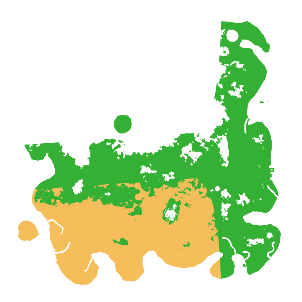 Biome Rust Map: Procedural Map, Size: 4500, Seed: 441131022