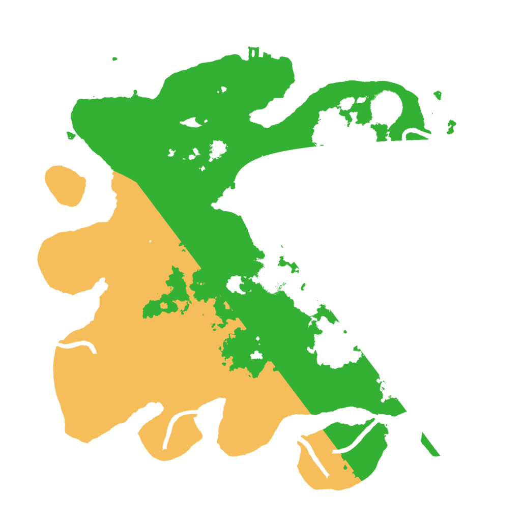 Biome Rust Map: Procedural Map, Size: 3000, Seed: 541522881