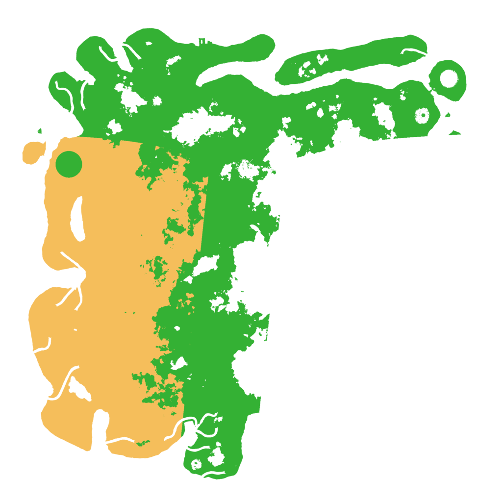 Biome Rust Map: Procedural Map, Size: 5000, Seed: 4312859