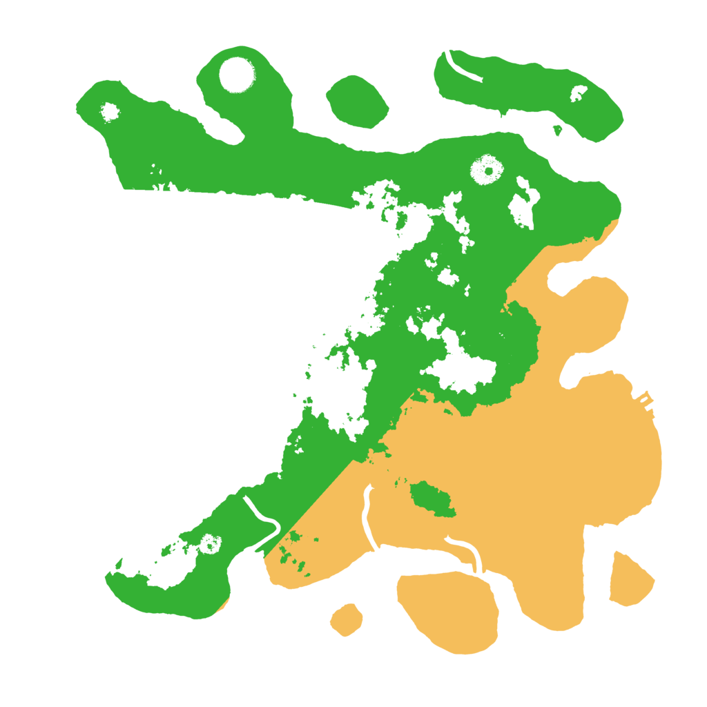 Biome Rust Map: Procedural Map, Size: 3500, Seed: 1877060870