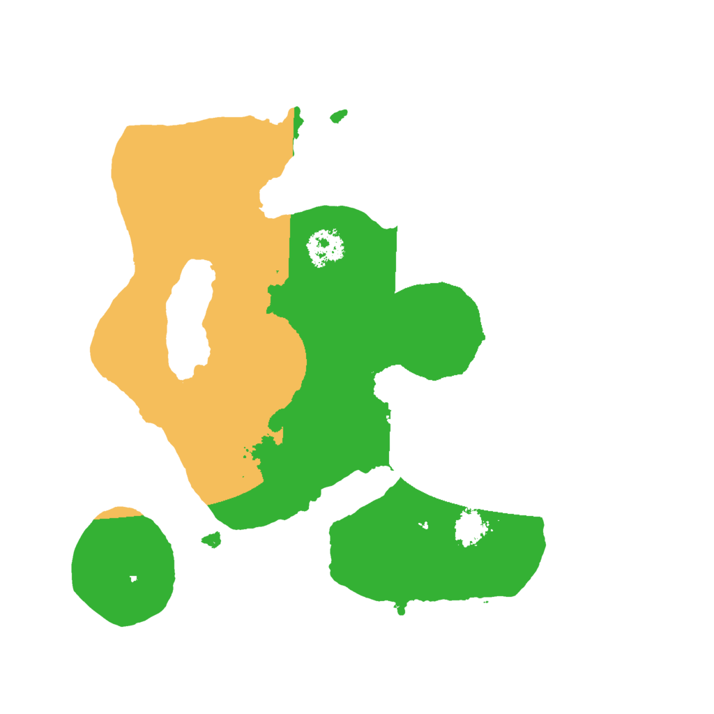 Biome Rust Map: Procedural Map, Size: 2000, Seed: 166