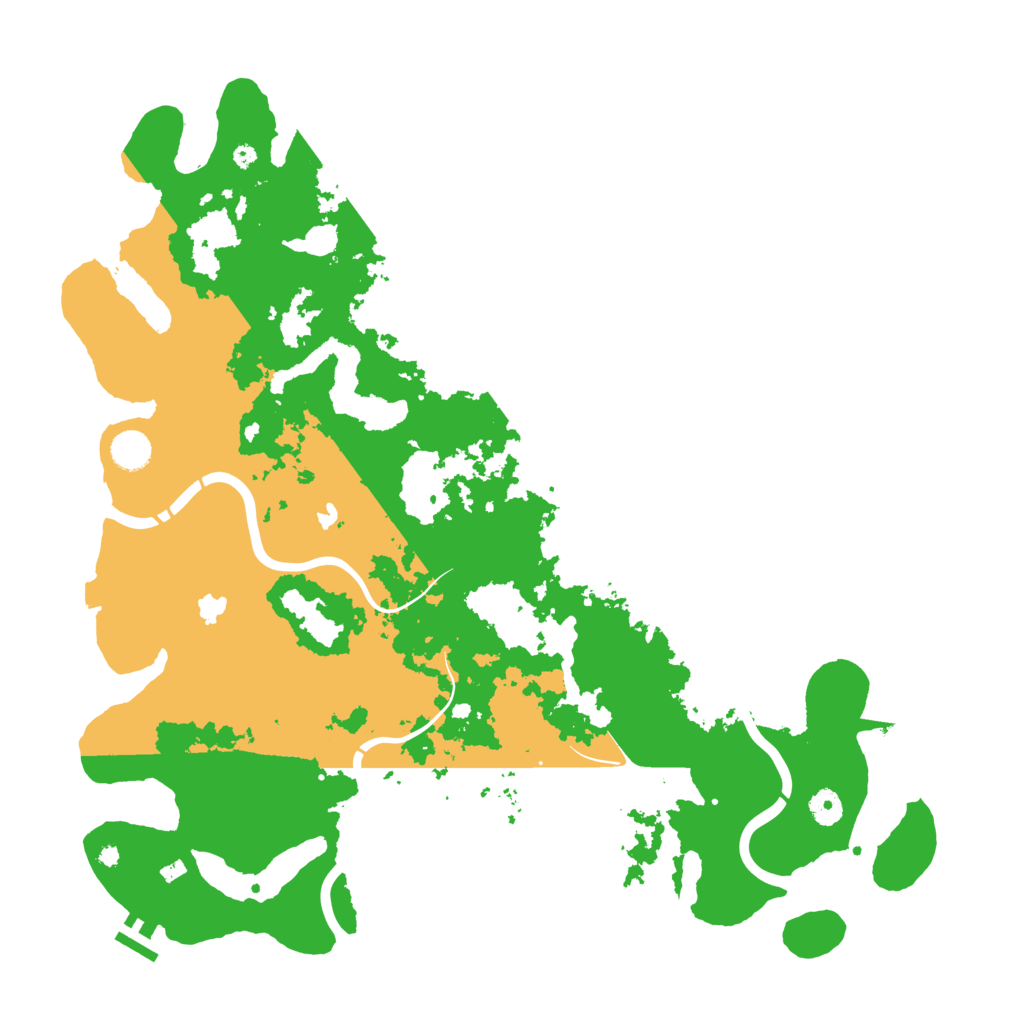 Biome Rust Map: Procedural Map, Size: 4500, Seed: 89
