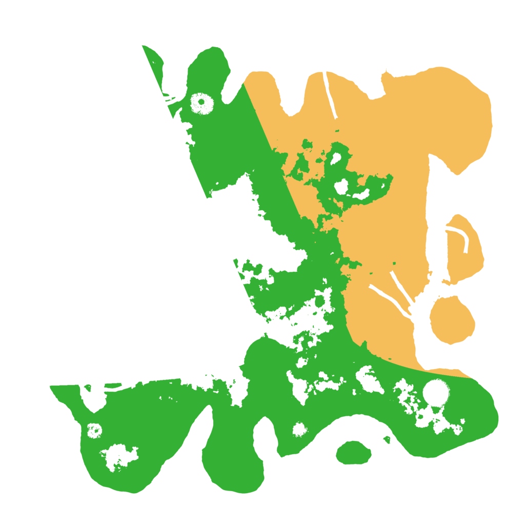 Biome Rust Map: Procedural Map, Size: 3500, Seed: 8371