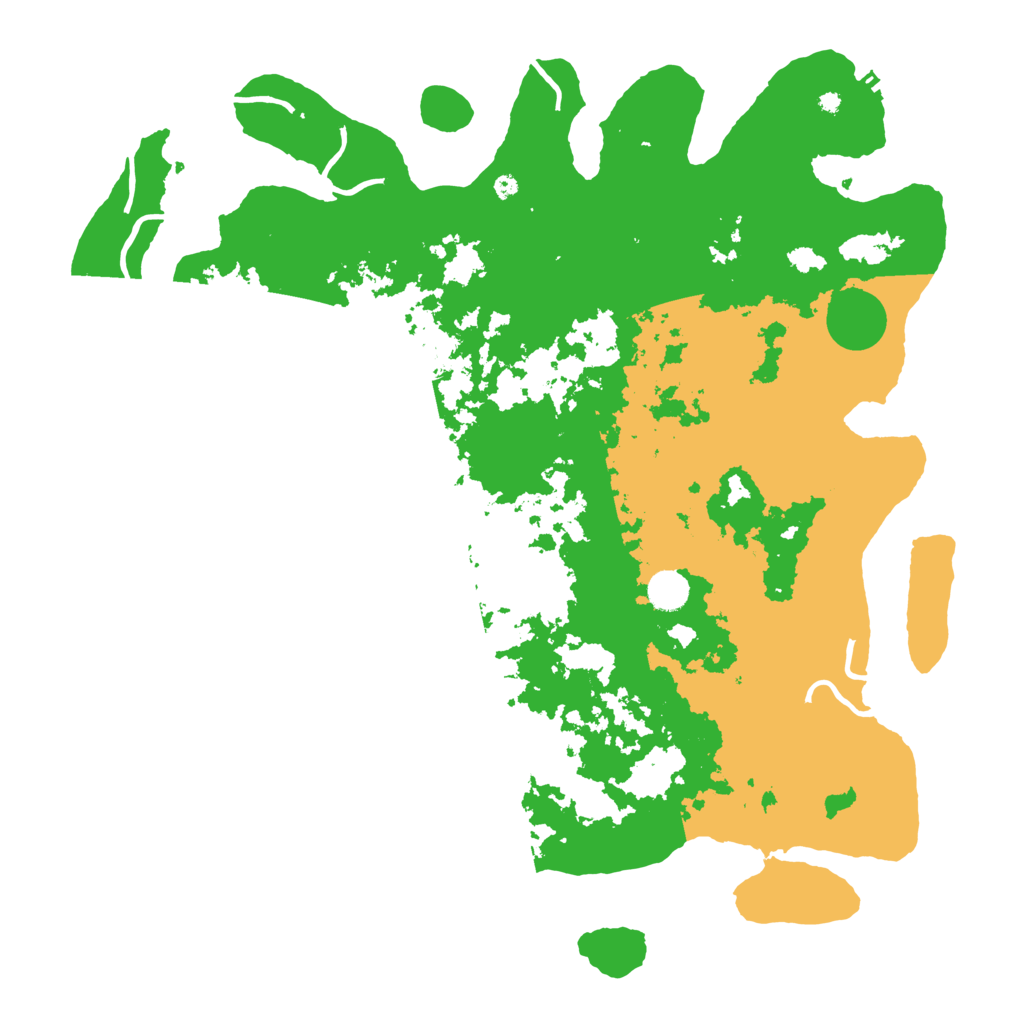 Biome Rust Map: Procedural Map, Size: 4500, Seed: 26579460