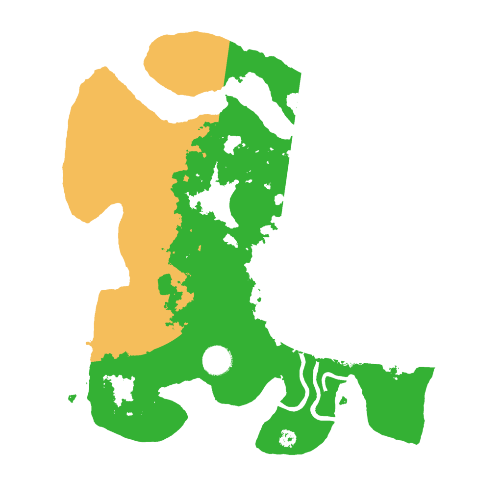 Biome Rust Map: Procedural Map, Size: 3000, Seed: 298381273