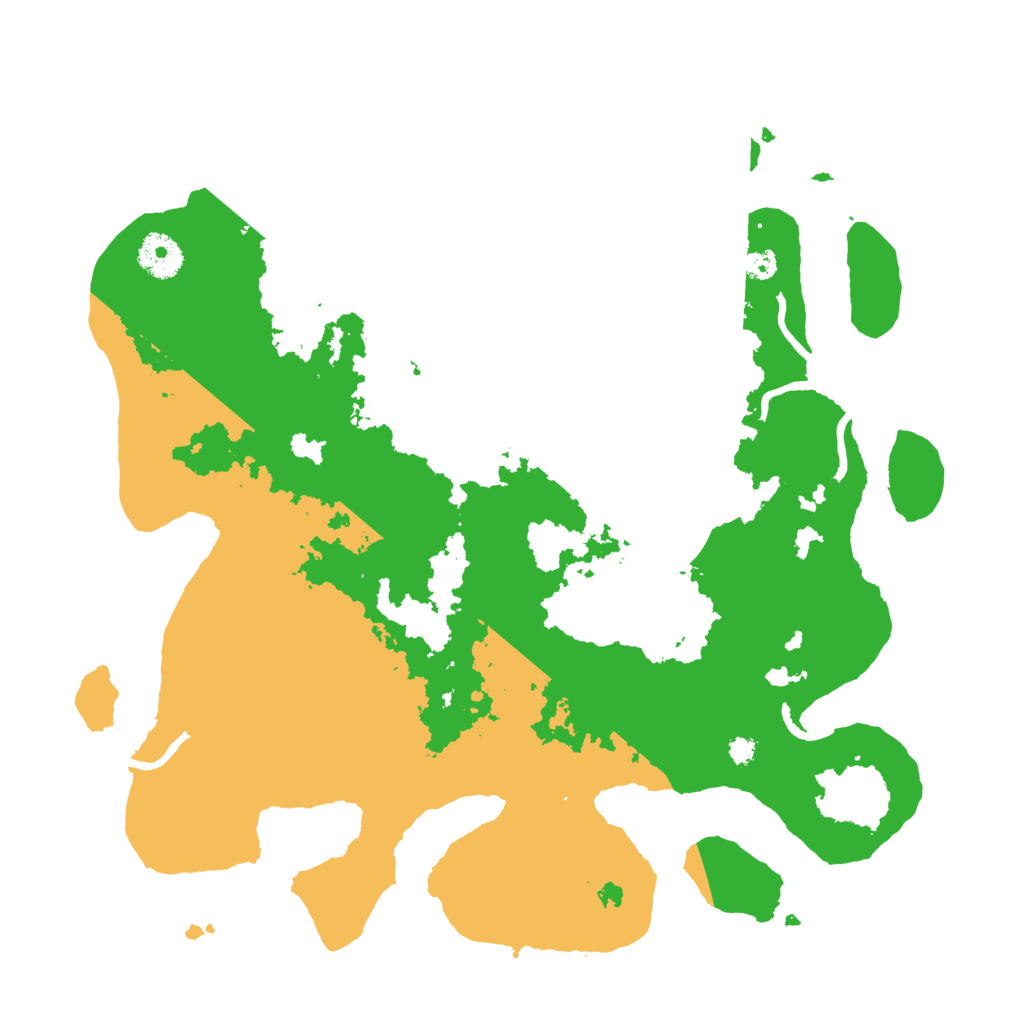 Biome Rust Map: Procedural Map, Size: 3500, Seed: 941584362