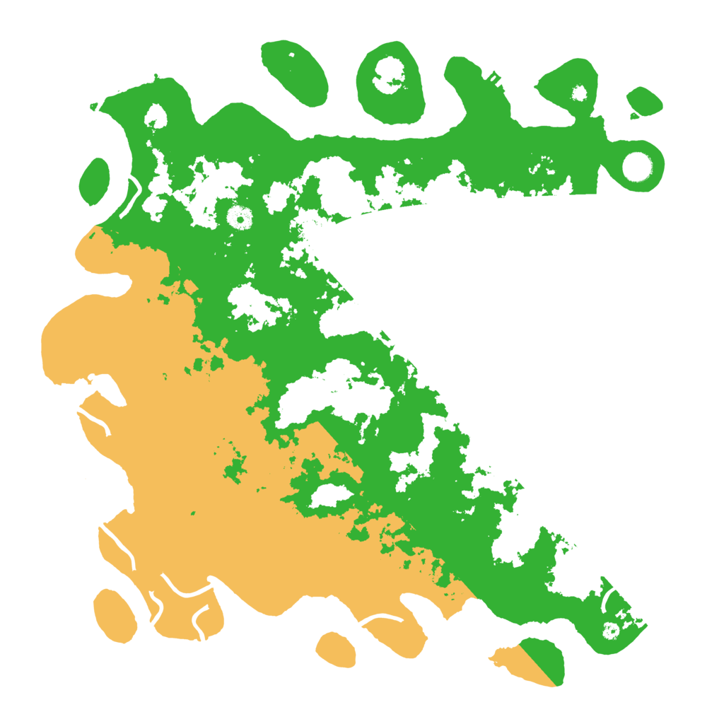 Biome Rust Map: Procedural Map, Size: 4300, Seed: 109144544