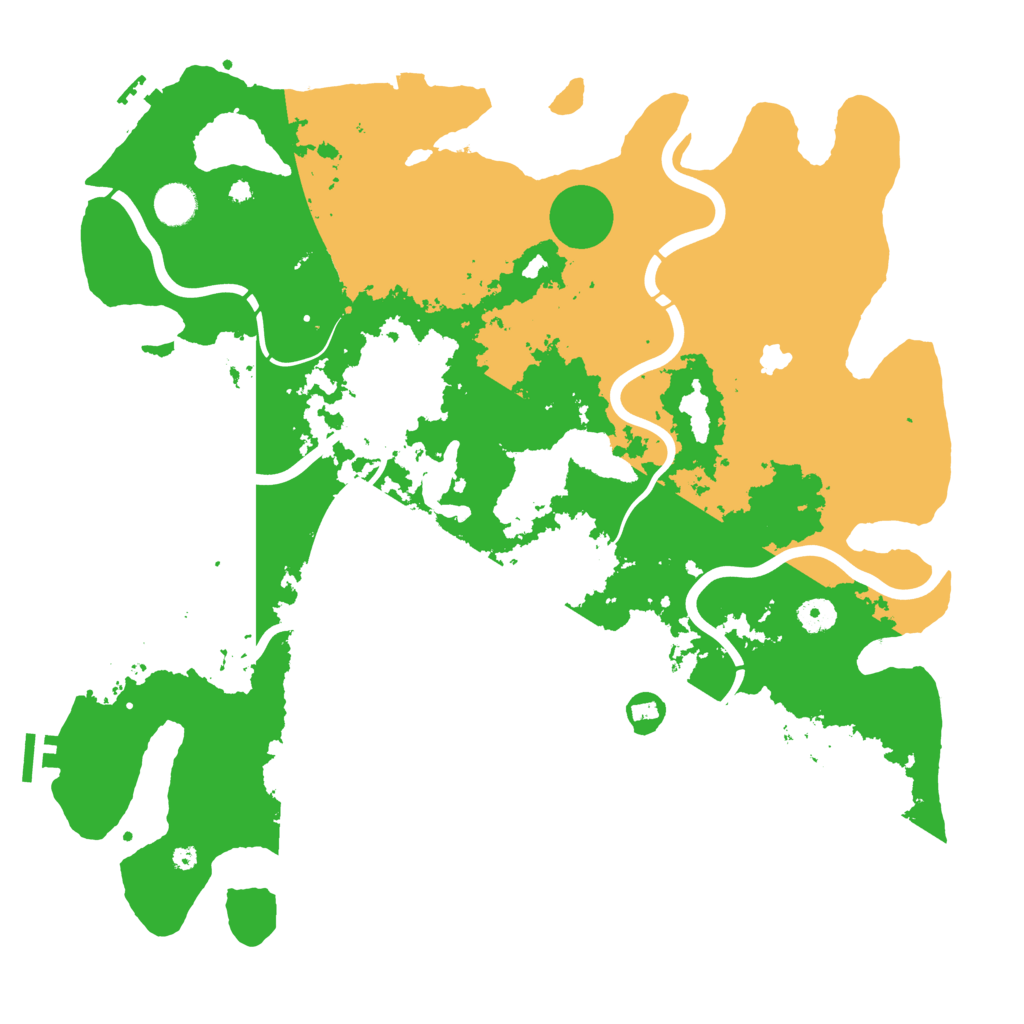 Biome Rust Map: Procedural Map, Size: 4250, Seed: 606773435