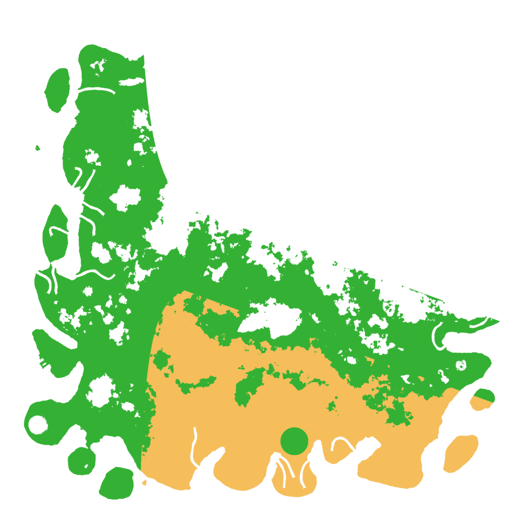 Biome Rust Map: Procedural Map, Size: 5000, Seed: 1325586248