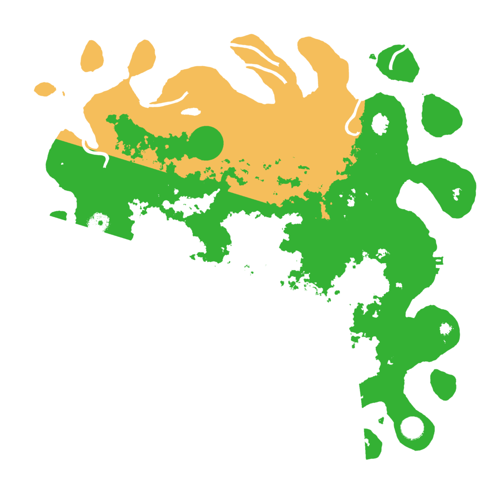 Biome Rust Map: Procedural Map, Size: 3850, Seed: 7076810